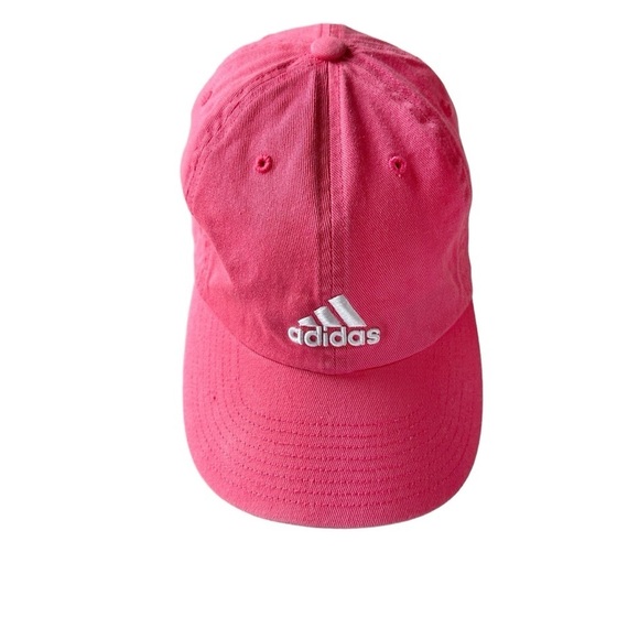 Adidas Originals Women's Relaxed Strapback Hat in Pink One Size - Picture 6 of 6